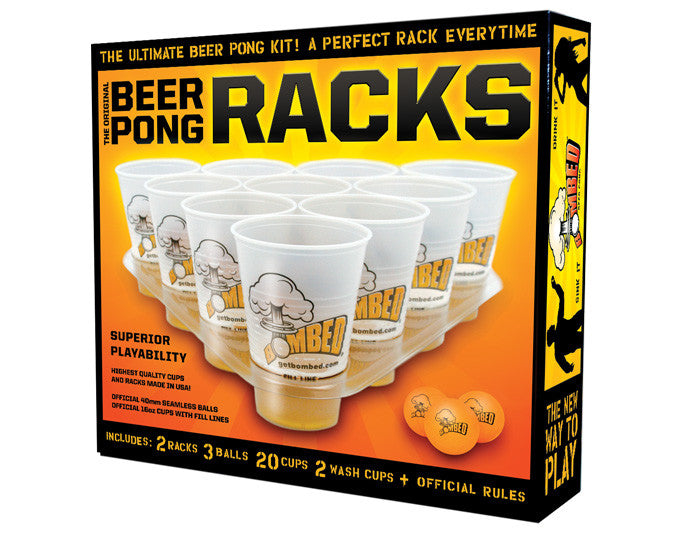 BOMBED Beer Pong Rack Kit | The Official Store of Beer Pong – Get Pong